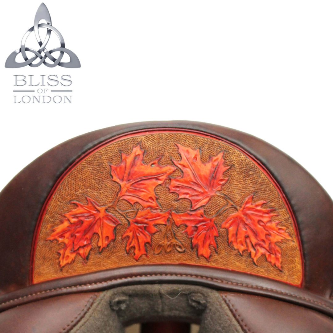 tooled cantle