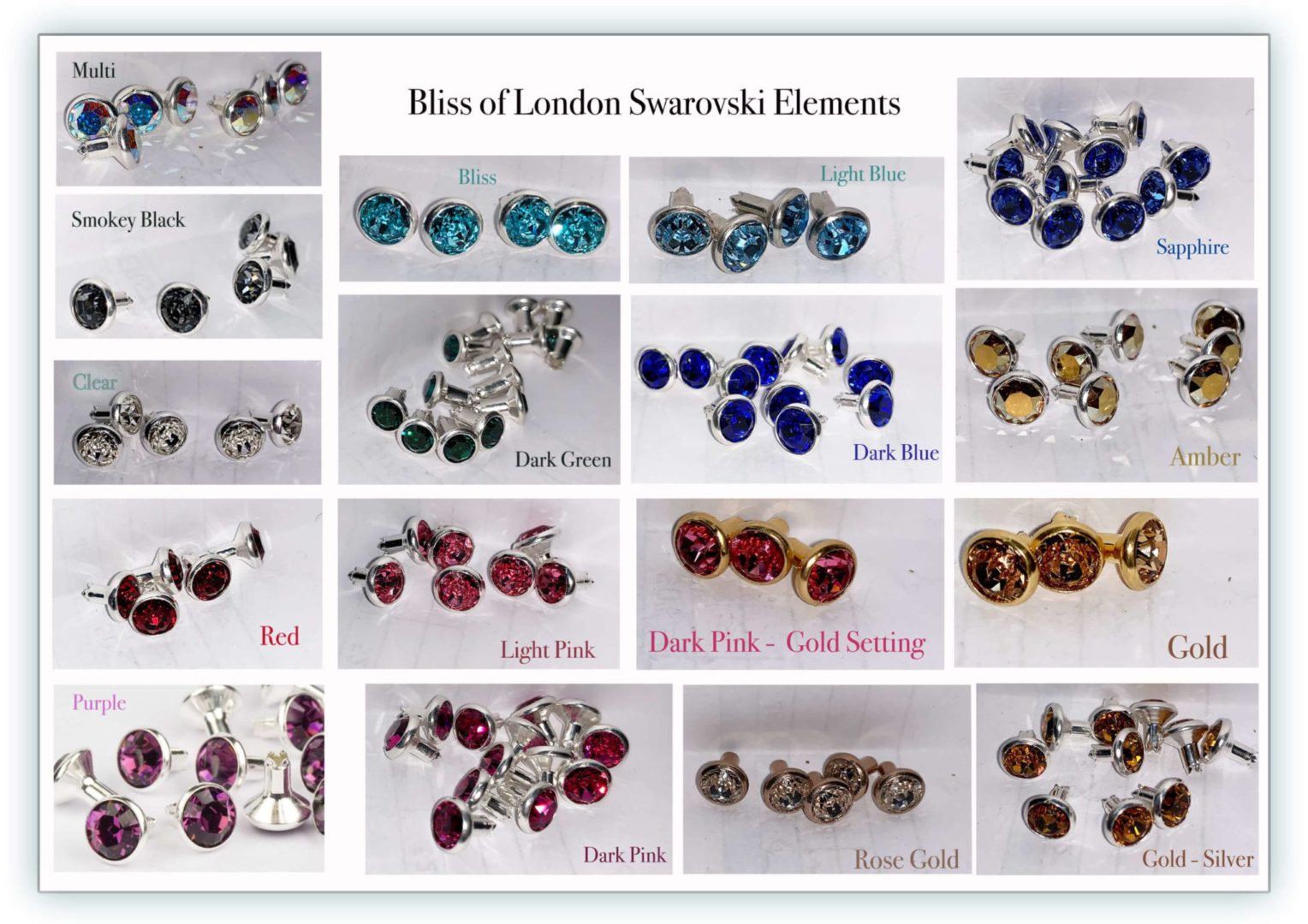 Crystals sheet Bliss